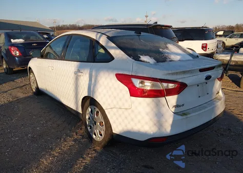 2012 Ford Focus Se from USA, damaged, VIN 1FAHP3F28CL396678
